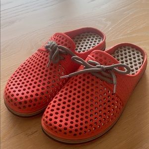 Boys size 13 water Croc-like shoes sandals